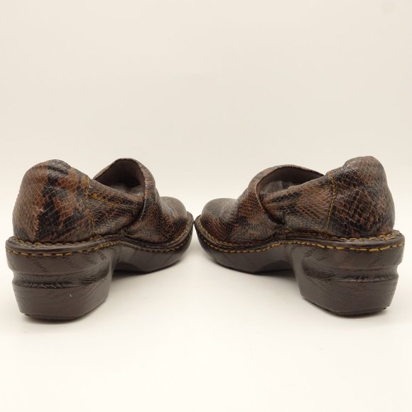 B.O.C BORN CONCEPTS Clogs Brown Animal Print - Picture 6 of 9